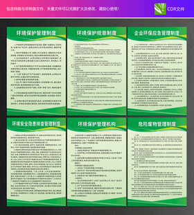 環(huán)境保護制度
