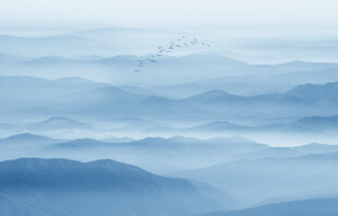 水墨山水画