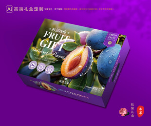 西梅包装 李子礼盒