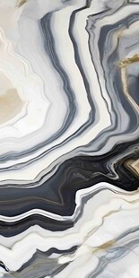 黑白大理石紋理藝術(shù)圖案