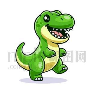 可爱卡通恐龙霸王龙