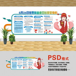 世界獻血者日文化墻