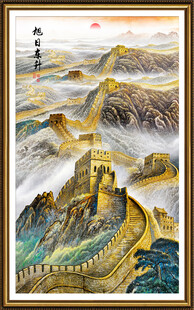 长城玄关装饰画