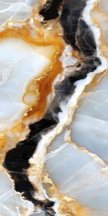 黑白金紋理獨特的瑪瑙石