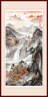 山水画挂画