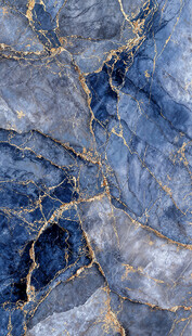蓝色大理石纹理图案