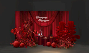 紅色婚禮設(shè)計(jì)