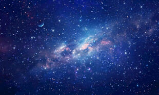 銀河宇宙星空背景圖