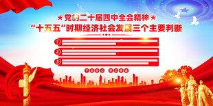 二十屆四中全會展板宣傳欄