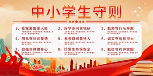 中小學(xué)生守則展示