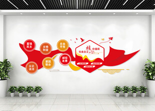 核心價值觀文化墻