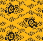 矢量花纹图案