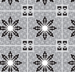黑白底纹