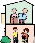 家庭人物漫画
