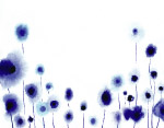 花草水彩画