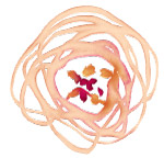 花朵水墨画
