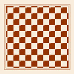 象棋棋盘平面图