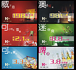 KTV酒水价格海报