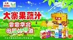大寨果蔬汁系列包装产品全图