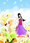 马蹄莲花语