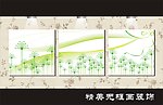 矢量无框画 装饰画