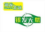 银发无忧艺术字设计