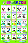 幼儿智力启蒙识字挂图 6