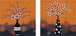 无框画（粉色小花）