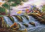 山水画（非精细分层）