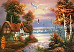 油画风景