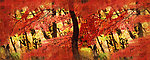 枫树油画装饰（300x120cm）