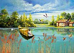 油画风景