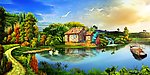 油画风景