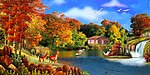 油画风景