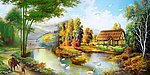油画风景