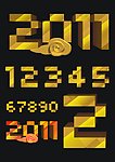 2011祥云（祥云为位图 其他均为矢量）