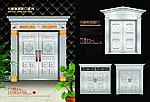 不锈钢门效果图