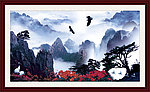 山水画 水墨山水 国画山水