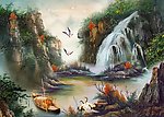 油画风景