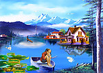 油画风景