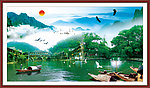 山水风景画