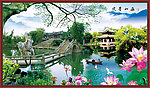风景画 园林风景 山水风景画