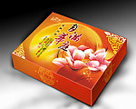 月满华庭 月饼包装设计（展开图）