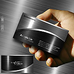 黑色名片名片设计