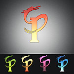 SP 龙 Logo 设计