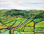 田园油画