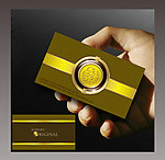 中国风高档名片