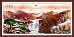 风景画 江山锦绣
