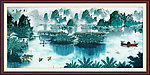 风景画 江南水乡