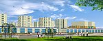 sketchup小区住宅后期效果图